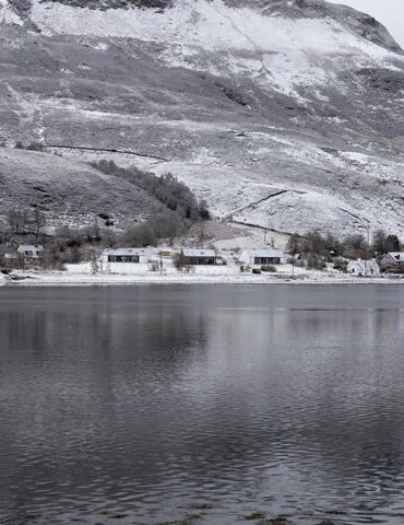 Over the Loch Snow